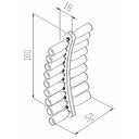Plexy Expo 18 Portabottiglie in Plexiglass