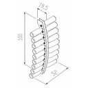 Plexy Sun 18 Portabottiglie in Plexiglass