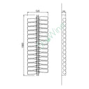 Plexy Wine 28 Portabottiglie in Plexiglass