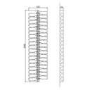 Plexy Wine 38 Portabottiglie in Plexiglass