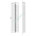 Plexy Wine Plus 92 Portabottiglie in Plexiglass