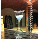 PlexyBolla Espositore 28 Portabottiglie in Plexiglass