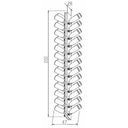 PlexyBolla Espositore 54 Portabottiglie in Plexiglass