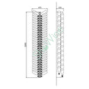 PlexyBolla Espositore 54 Portabottiglie in Plexiglass