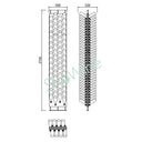 PlexyBolla Espositore Sky 136 Portabottiglie in Plexiglass