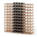 Portabottiglie Legno-Acciaio 110 bottiglie