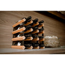 Portabottiglie Legno-Acciaio 12 bottiglie