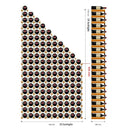 Portabottiglie Legno-Acciaio 145 bott. - Soluzione Sottoscala