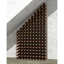 Portabottiglie Legno-Acciaio 145 bott. - Soluzione Sottoscala