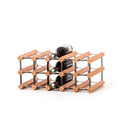 Portabottiglie Legno-Acciaio 15 bottiglie