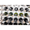 Portabottiglie Legno-Acciaio 30 bottiglie