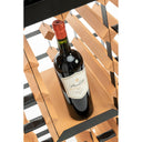 Portabottiglie Legno-Acciaio 36 bottiglie