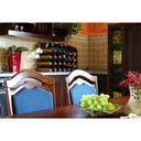 Portabottiglie Legno-Acciaio 36 bottiglie