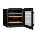 Kolumna N wbudowana lodówka na wino 36 butelek. Podwójna temperatura