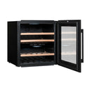 Kolumna N wbudowana lodówka na wino 36 butelek. Podwójna temperatura