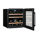 Kolumna N wbudowana lodówka na wino 36 butelek. Podwójna temperatura