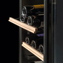 Kellerkühlschrank, 147 Flaschen, Schwarz, Einzeltemperatur