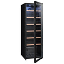 Kellerkühlschrank, 147 Flaschen, Schwarz, Einzeltemperatur