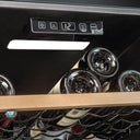 Kellerkühlschrank, 147 Flaschen, Schwarz, Einzeltemperatur