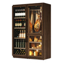 Wine Cellar Fridge Wood Wine + Cold Cuts and Cheeses - 3 Temperatures
