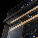 Kolumnowa zabudowana lodówka piwniczna na 36 butelek. Podwójna temperatura