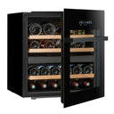 Kolumnowa zabudowana lodówka piwniczna na 36 butelek. Podwójna temperatura