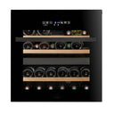 Kolumnowa zabudowana lodówka piwniczna na 36 butelek. Podwójna temperatura