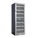 Built-in cellar fridge for 152 bottles, double temperature