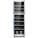 Built-in cellar fridge for 172 bottles, double temperature
