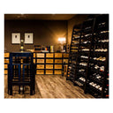 Półka stalowa - 1 kolumna - 136 butelek