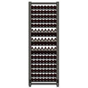 Półka stalowa - 1 kolumna - 136 butelek