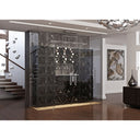 Stalen rek met deuren en sloten - 3 kolommen - 288 flessen