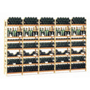 Schuifrek met 4 planken van hout