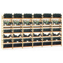 Schuifrek met 4 planken van hout