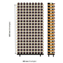 Scaffale in Legno-Acciaio 162 bottiglie