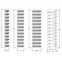 ShoWall 12x3 Weinregale aus Metall