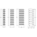 ShoWall 9x3 Metal Bottle Rack