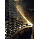 Podłogowy metalowy stojak na butelki ShoWall od 84 do 252 butelek.