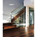 Podłogowy metalowy stojak na butelki ShoWall od 84 do 252 butelek.