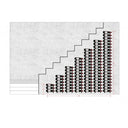 Podłogowy metalowy stojak na butelki ShoWall od 84 do 252 butelek.