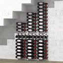 Weinregale Flaschenhalter aus Metall für 63 bis 189 Flaschen.