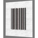 Metalowy uchwyt na butelki ShoWall od 72 do 216 butelek.