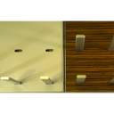 Porte- Portabottiglie en aluminium/bois Stact C-Type