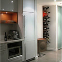 Porte- Portabottiglie en aluminium/bois Stact C-Type