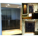 Porte- Portabottiglie en aluminium/bois Stact C-Type