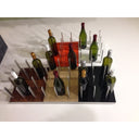 Porte- Portabottiglie en aluminium/bois Stact C-Type