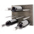 Stact Portabottiglie in Alluminio/Legno C-Type