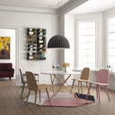 Stact Bottle rack in Aluminum/Wood L-Type