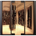 Wspornik podłogowy/sufitowy do metalowego uchwytu na butelkę ShoWall