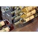 Wspornik podłogowy/sufitowy do metalowego uchwytu na butelkę ShoWall